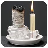 4-in-1 Ceramic Incense Holder with Ash Catcher