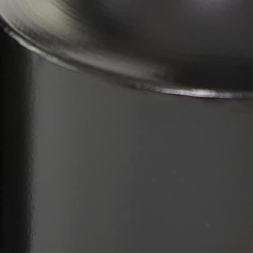 Deco 79 Metal Decorative Vase Set of 2 Black 16 Inch