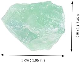 Green Fluorite Decor Stones for Home Aquarium and Office Use