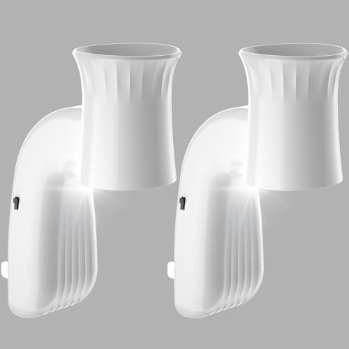 2pcs Wall Fragrance Plug In with Night Light