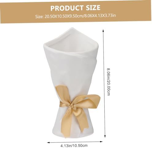 STOBAZA Terracotta Mini Vase for Home Decor