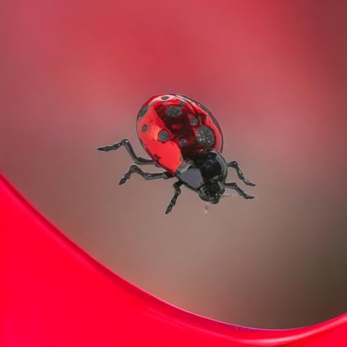 RAZ Imports Ladybug Ornament Red and Black 4 Inch Christmas Decoration