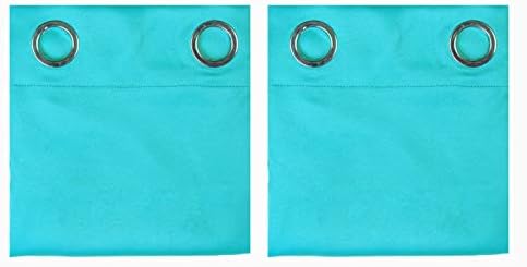MDS Blackout Curtain Panels 52x95 Inch Teal 2 Panels
