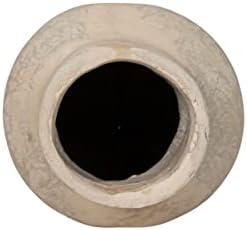 White Paper Mache Vase by Foreside Home and Garden