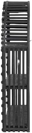 Creative Co Op Arched Wall Shelf Black