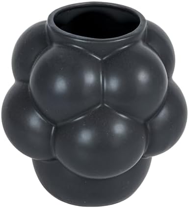 Creative Co Op Stoneware Vase with Raised Dots