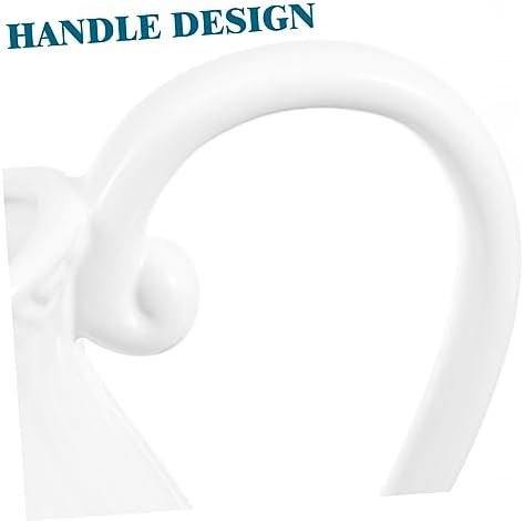 Operitacx Ceramic Pitcher Vase Striped Dried Flower Pot for Home Office and Living Room Decor