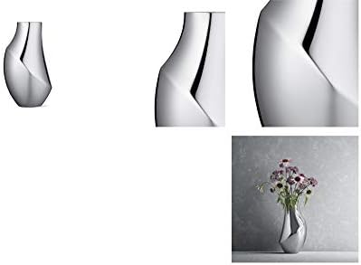 Georg Jensen Flora Medium Stainless Steel Vase 1