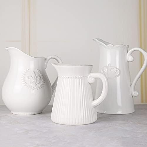 KESYOO Ceramic Vase With Simple Design For Home Office Kitchen Decor