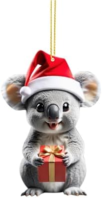 2024 Christmas Tree Hanging Ornament Neutral Decor