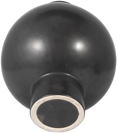 Sagebrook Home Modern Round Ceramic Vase 15 Black
