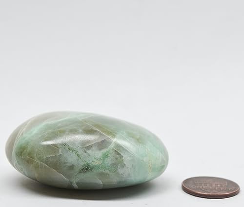 21 Inch Garnierite Pebble Natural UV Reactive Crystal for Indoor Fountain