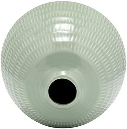 Sagebrook Home Decorative Ceramic Vase - 7 Inch Sculptural Style