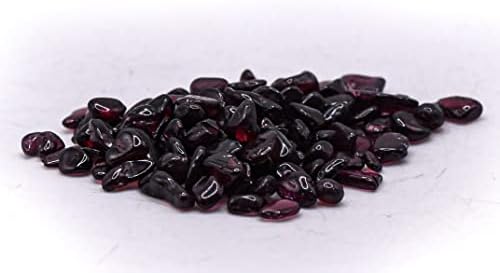 HQRP Deep Red Garnet Tumble Stones 100g