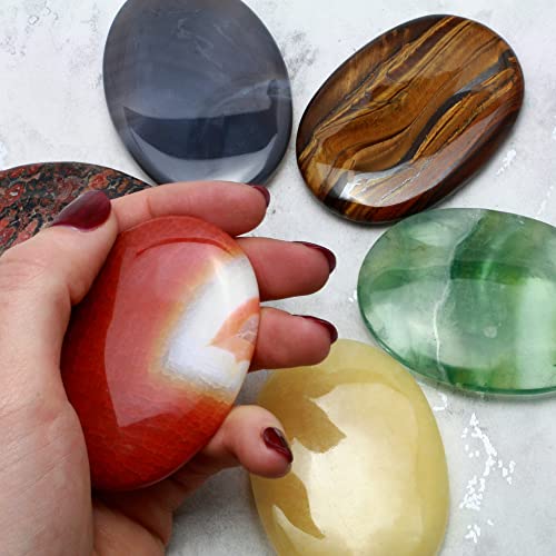 CrystalAge Kambaba Jasper Palm Stone 70x50mm