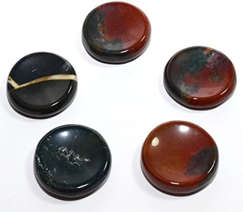 HQRP Bloodstone Stand Set for Worry Stones - 2PCS