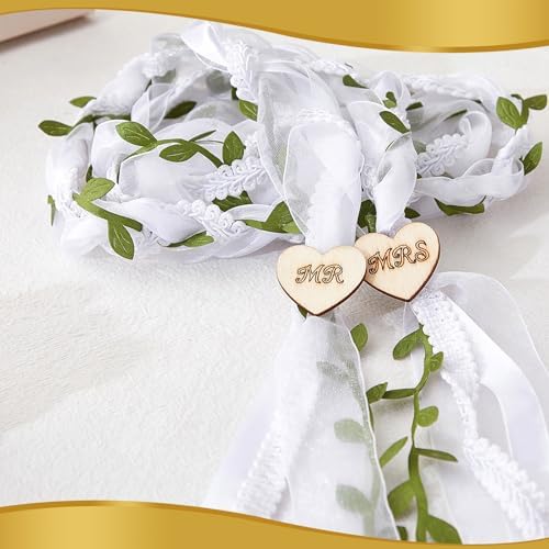 Handfasting Cord for Wedding Ceremony Rustic Wedding Lasso Rope with Celtic Pattern