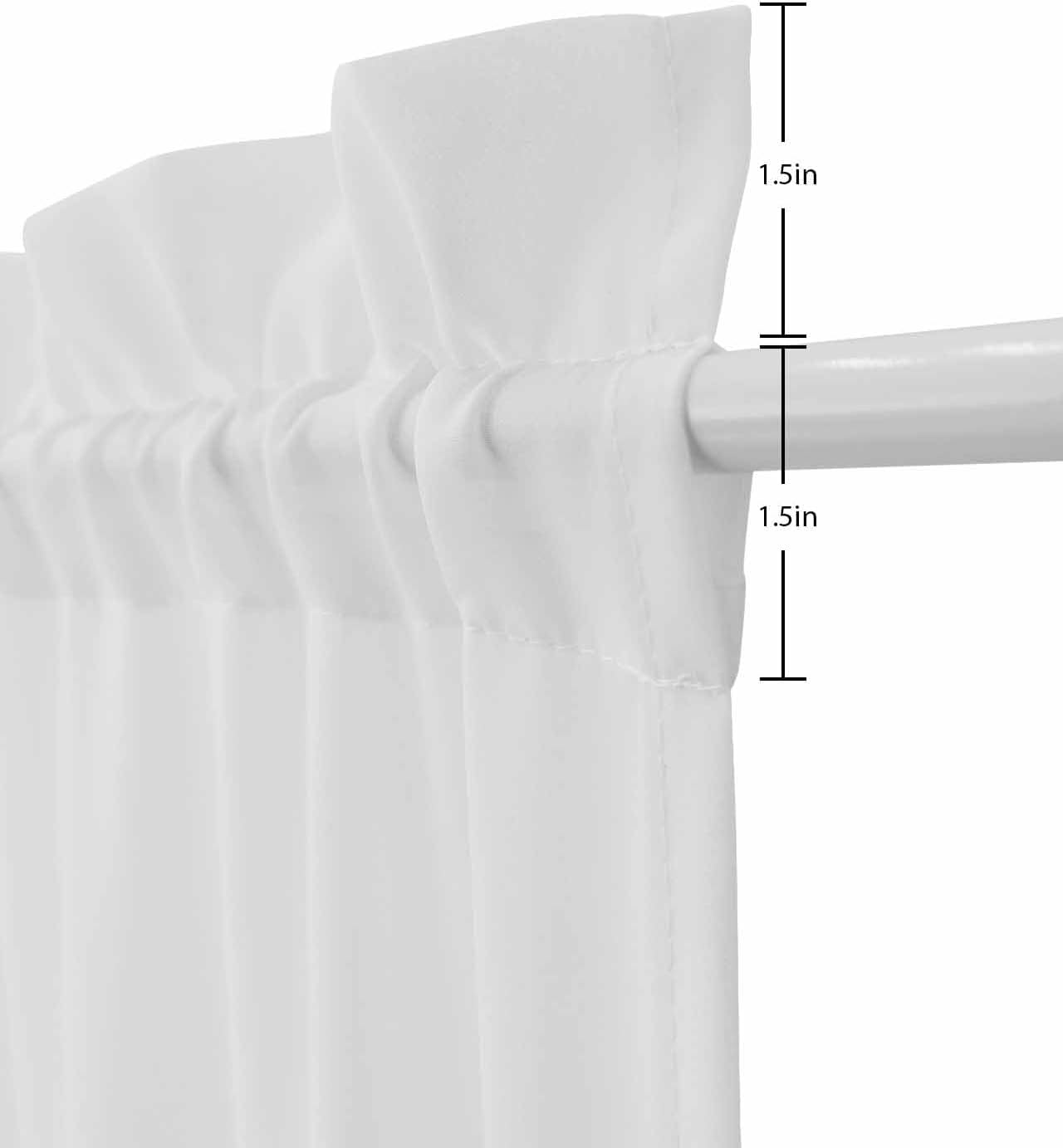Door Curtains with Tiebacks for French Doors