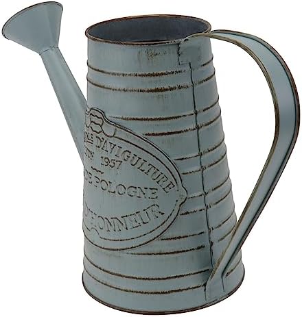 STOBAZA 1pc Antique Iron Flower Bucket Vintage Decor Vase