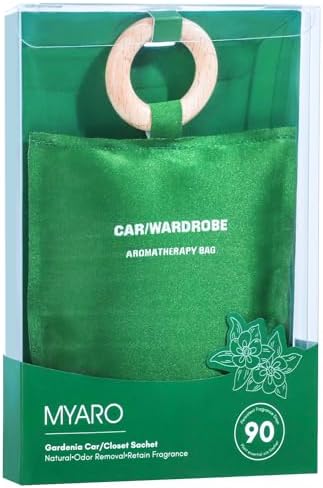 MYARO Gardenia Scented Sachet for Closets and Cars