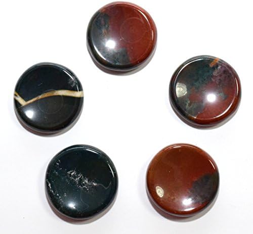 HQRP Bloodstone Stand Set for Worry Stones - 2PCS
