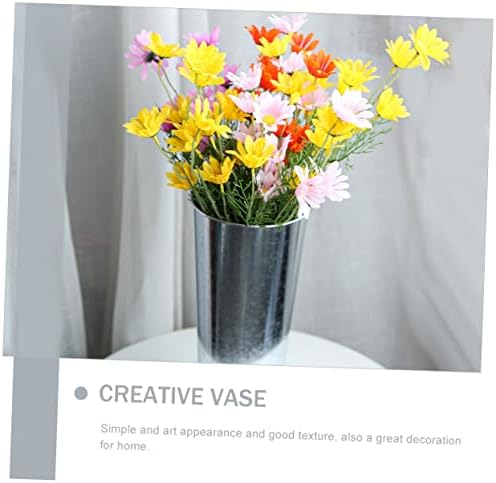 STOBAZA Iron Flower Bucket Creative Vase Decor