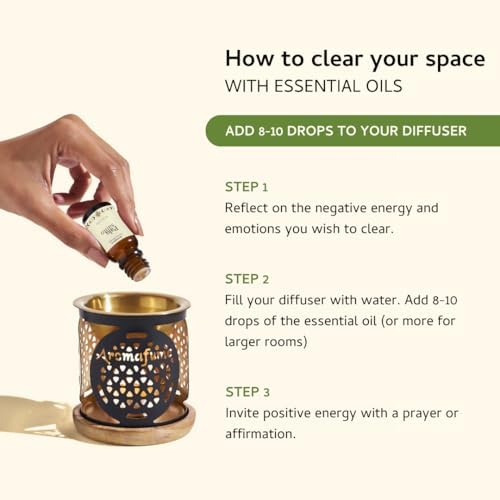 Palo Santo White Sage Essential Oil Diffuser Blend by Aromafume