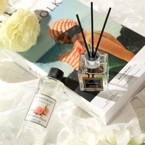 Nevaeheart Reed Diffuser Refill Oil with Sticks 68oz