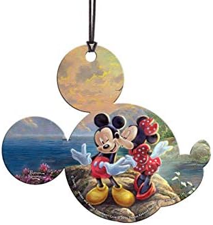 Disney Mickey and Minnie Mouse Sweetheart Cove Acrylic Print