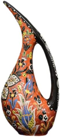 EliPOT Turkish 12 Inch Ceramic Swan Vase