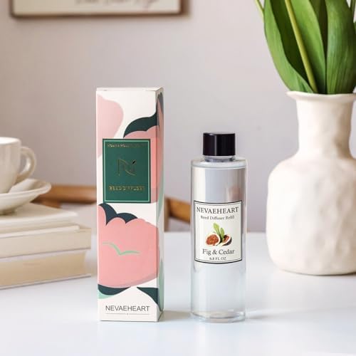 Nevaeheart Reed Diffuser Refill Oil with Sticks 68oz
