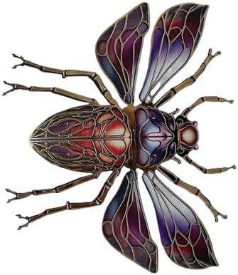 ZSYTF Metal Insect Wall Art Decoration Sculptures