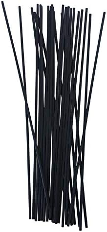 50pcs Black Reed Diffuser Sticks for Home Fragrance
