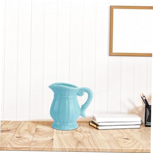 VOSAREA Vintage Ceramic Blue Vase Home Decor Gift 1