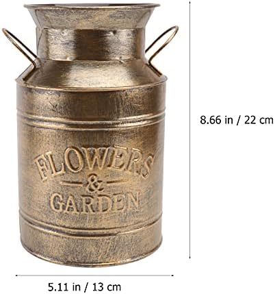 Vaguelly Vintage Milk Jug Vase for Home Decor