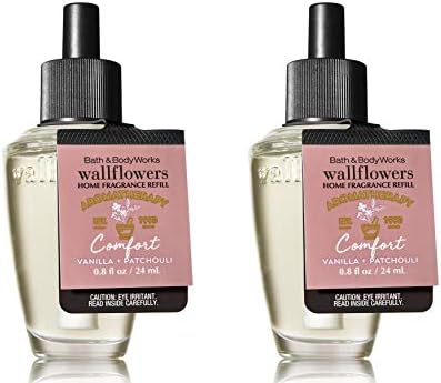 Bath and Body Works Comfort Vanilla Patchouli Wallflowers 2-Pack Refills