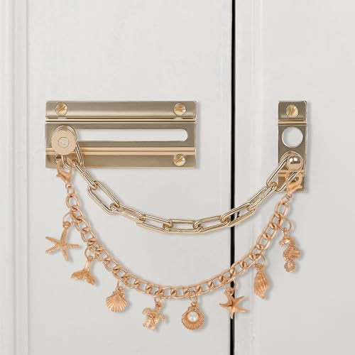Seashell Door Chain Lock Charms - Ocean Life Decor