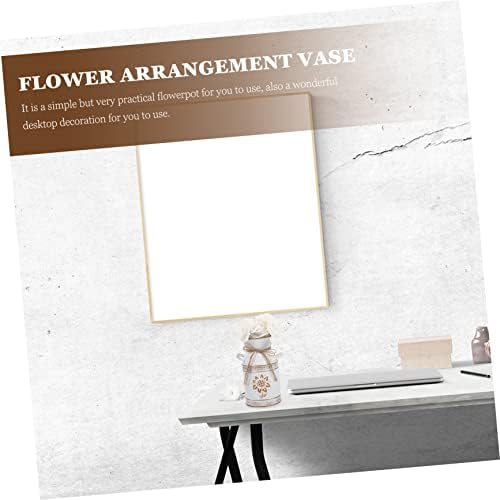 Retro Metal Flower Bucket Vase for Home and Garden