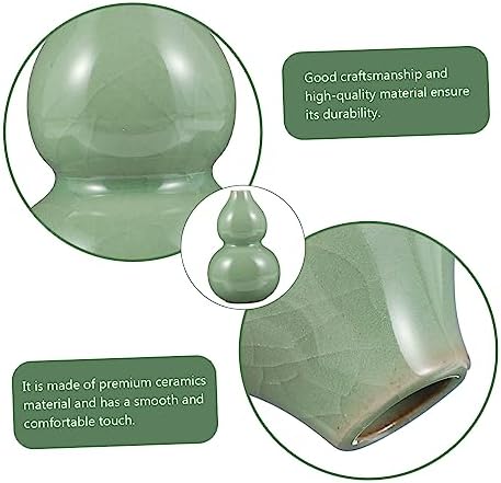 STOBAZA Ceramic Hydroponic Vase for Home Office Decor