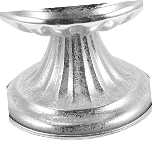 Yardwe Vintage Flower Vase with Gold Base Decorative Urn