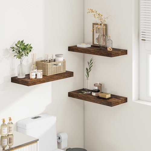 Vivelove 24 x 12 Floating Shelves Set Of 2