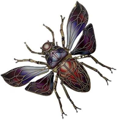 ZSYTF Metal Insect Wall Art Decoration Sculptures