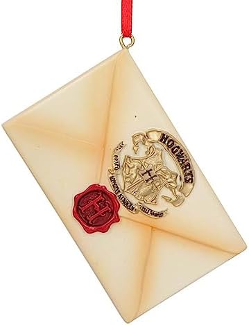 Nemesis Now Hogwarts Acceptance Letter Hanging Ornament