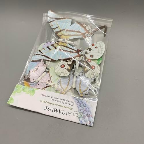 3D Plastic Decorative Ornaments Set of 12