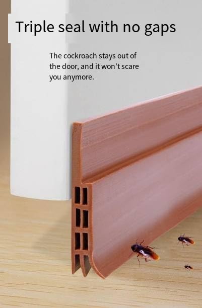 LYNN Door Draft Stopper 2 x 39 Gray Under Door Insulator