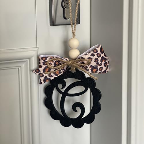 Leopard Pattern Rear View Mirror Hanging Ornament for Women