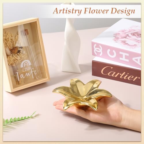 Eunoir Blooming Flower Incense Holder Gold