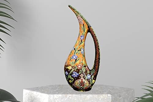 EliPOT Turkish 15 Inch Ceramic Swan Vase