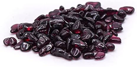 HQRP Deep Red Garnet Tumble Stones 100g
