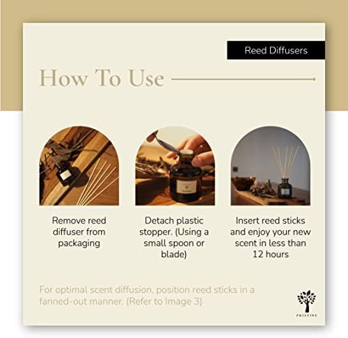 Pristine Sakura Diffuser Refill with Free Reed Sticks